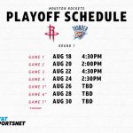 Rockets Schedule AT T SportsNet