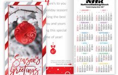 Season S Greetings 2021 Red Foil Stamped Holiday Greeting