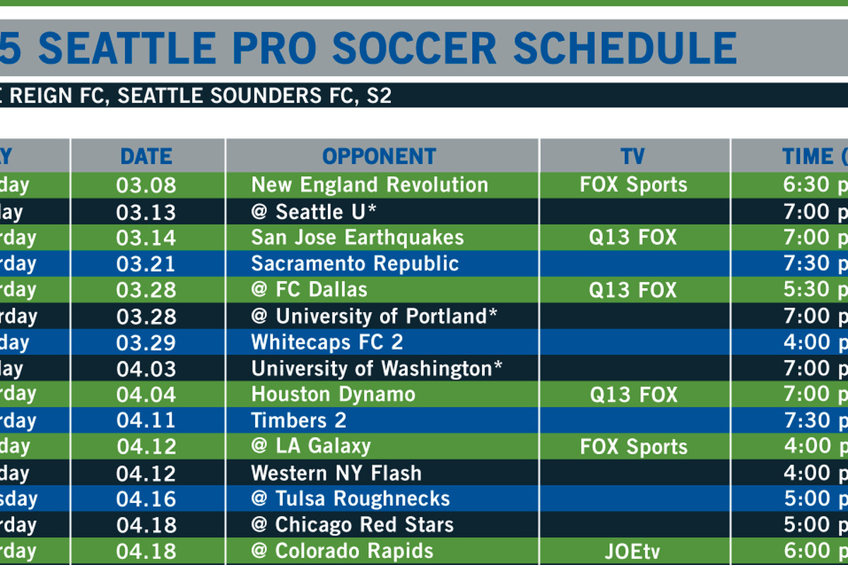 Sounders Schedule 2021 Printable Printableschedule Ne vrogue.co