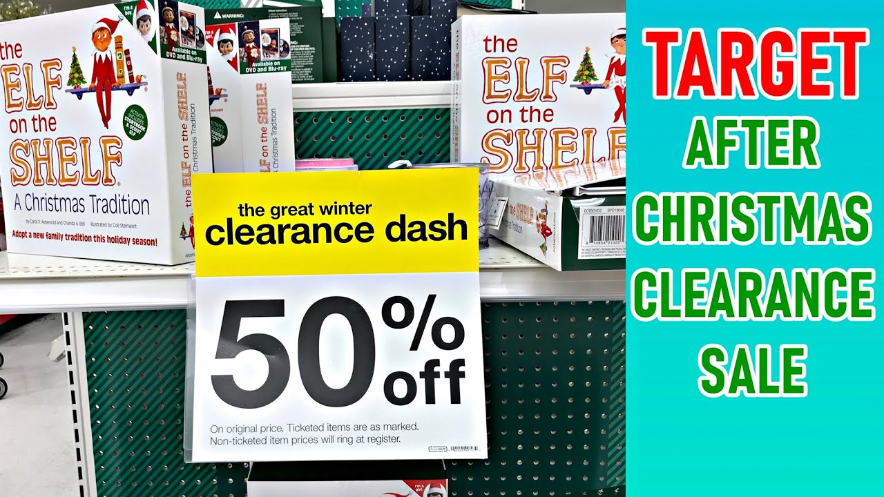 TARGET AFTER CHRISTMAS CLEARANCE SALE 2019 YouTube