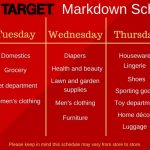 Target Markdown Clearance Schedule 2017 Best Gift Ideas