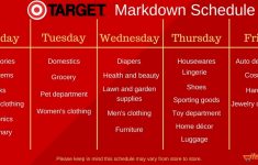 Target Markdown Clearance Schedule 2017 Best Gift Ideas