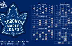 Toronto Maple Leafs Schedule Calendar Advent Calendar 2022