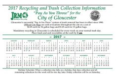 Trash Collection On Holiday Schedule For MLK Day Cape