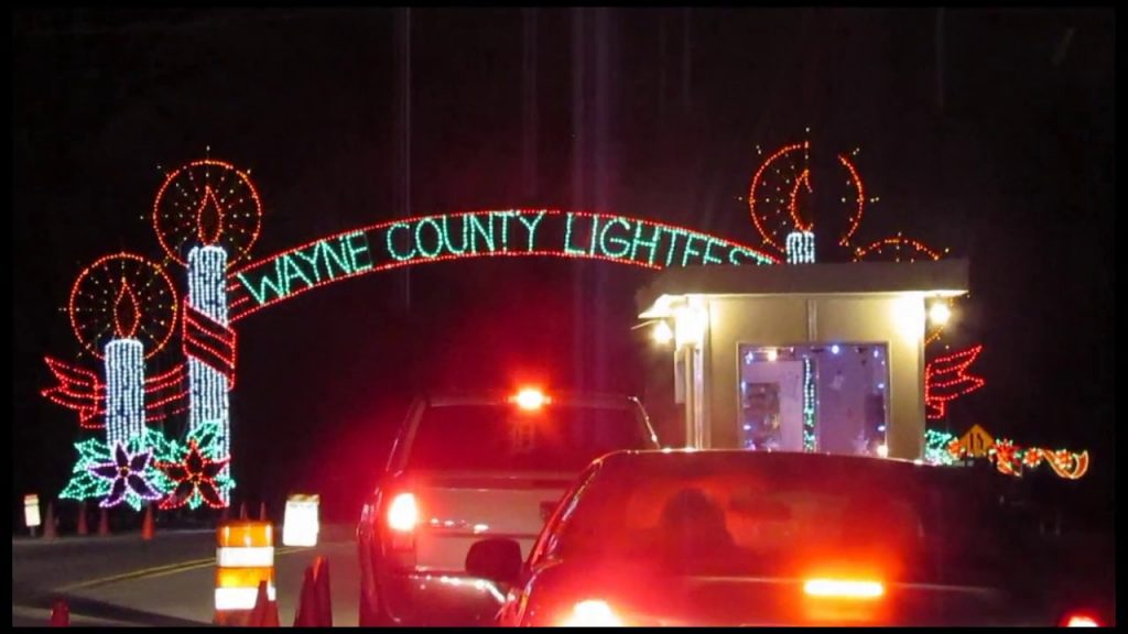 Wayne County Light Fest Hines Park YouTube