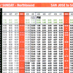 Weekday Timetable Caltrain DriverLayer Search Engine
