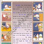 Writing A Christmas Story ESL Worksheet By Sruggy