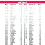 121 Best Printable NBA Schedules Images On Pinterest Nba