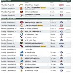 2012 Schedule Green Bay Packers Game Green Bay Packers