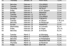 2019 2020 Buffalo Sabres Schedule The Aud Club SabreSpace