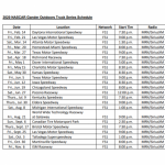 2020 NASCAR Gander Outdoors Truck Series Schedule Pit