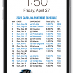 2021 2022 Carolina Panthers Lock Screen Schedule For