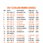 2021 2022 Cleveland Browns Lock Screen Schedule For IPhone