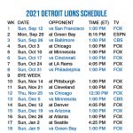 2021 2022 Detroit Lions Lock Screen Schedule For IPhone 6