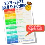2021 2022 HSE Bell Schedule 3 Harmony School Of