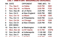 2021 2022 Tampa Bay Buccaneers Lock Screen Schedule For