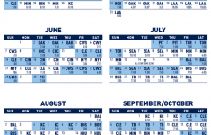 2022 Detroit Tigers Printable Schedule