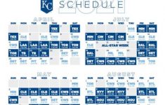2021 Kansas City Royals Calendario Del Equipo Tickets