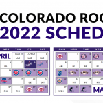 2022 Mlb Schedule Softball Schedule 2022