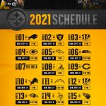 2022 Printable Pittsburgh Steelers Schedule Printable