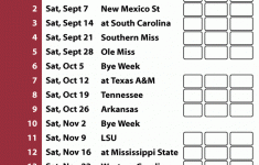 Alabama Football Schedule 2020 Alabama Football Schedule