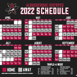 Albuquerque Isotopes Schedule Schedule Isotopes