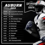 Auburn Football Schedule Auburn Football Schedule