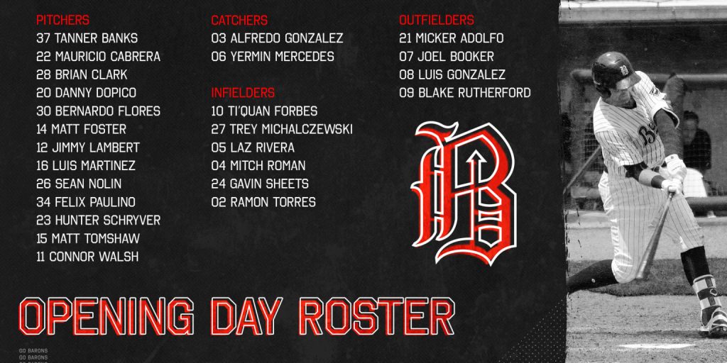 Barons Announce Initial 2019 Roster Barons