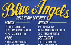 Blue Angels Announce 2022 Show Schedule NorthEscambia