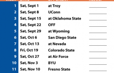 Boise State Football Live Stream Schedule Boise State