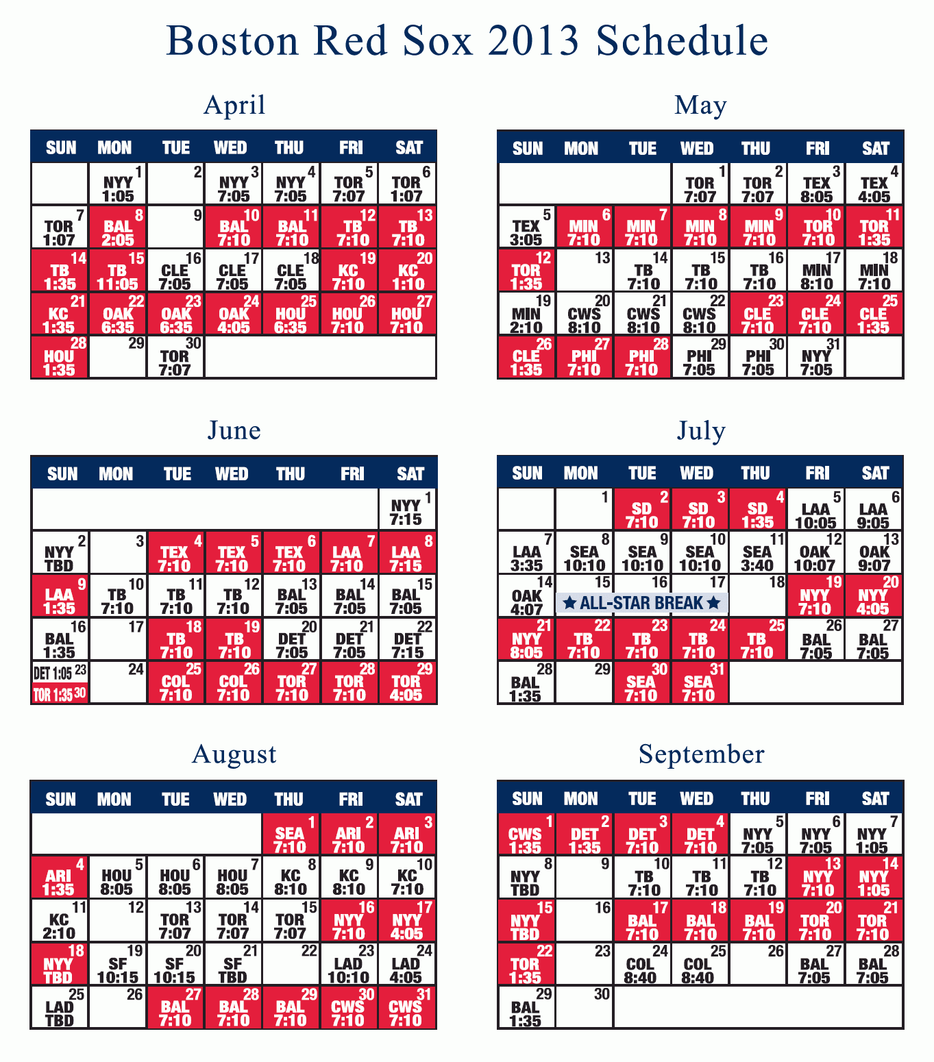 Boston Red Sox Printable Schedule That Are Magic Regina Blog