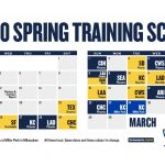 BREWERS ANNOUNCE 2020 SPRING TRAINING SCHEDULE By