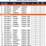 Broncos Game Calendar Dallas Cowboys Dallas Cowboys