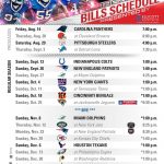 Buffalo Bills Printable Schedule Example Calendar Printable