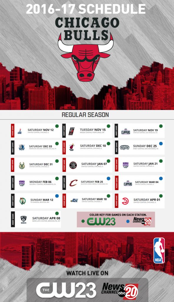 Chicago Bulls 2022 23Schedule Printable Printable Schedule