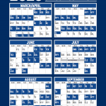 Chicago Cubs Schedule Printable That Are Obsessed Brad