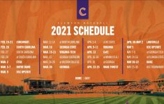 Clemson Printable Schedule 2022