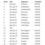 Colts Schedule Printable Printable Indianapolis Colts