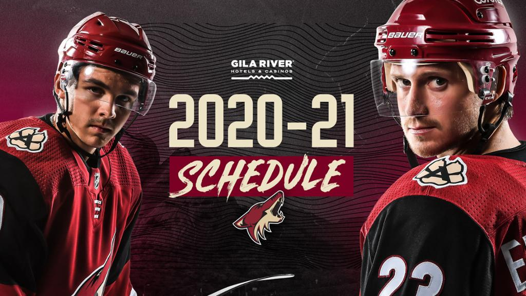 Coyotes Announce 2020 21 Schedule NHL