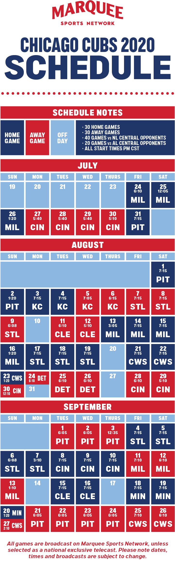 Cubs 2022 Regular Season Tv Schedule Printable Printable Schedule