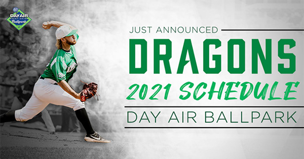 Dayton Dragons Announce 2021 Opening Day Season Schedule