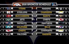 Denver Broncos 2020 Schedule Predictions 1 YouTube