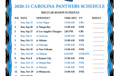 Directv NFL Ticket Printable Schedule NFL Schedule 2021 2022