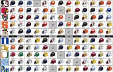 DOWNLOAD Updated 2020 ACC Football Helmet Schedule