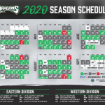 Dragons Announce 2020 Schedule Dragons