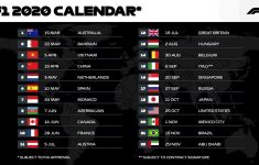 F1 Schedule 2021 Formula 1 Announces Provisional 23 Race