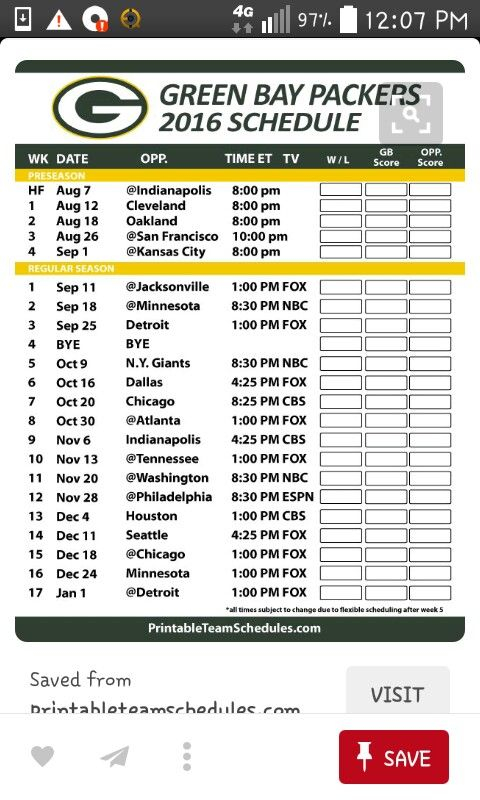 Green Bay Packers Schedule On Tv Good News January 2022