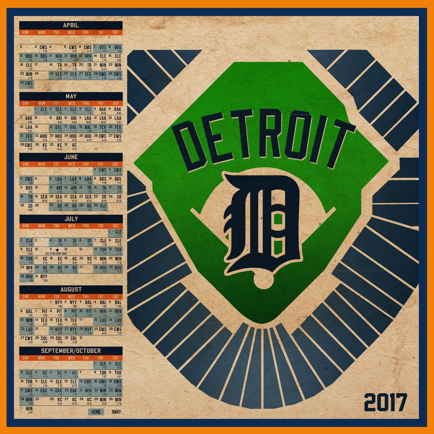 Influential Detroit Tigers Printable Schedule Ruby Website