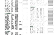 Milwaukee Bucks Schedule Printable PrintableTemplates