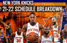 New York Knicks 2021 2022 Schedule Breakdown Show YouTube